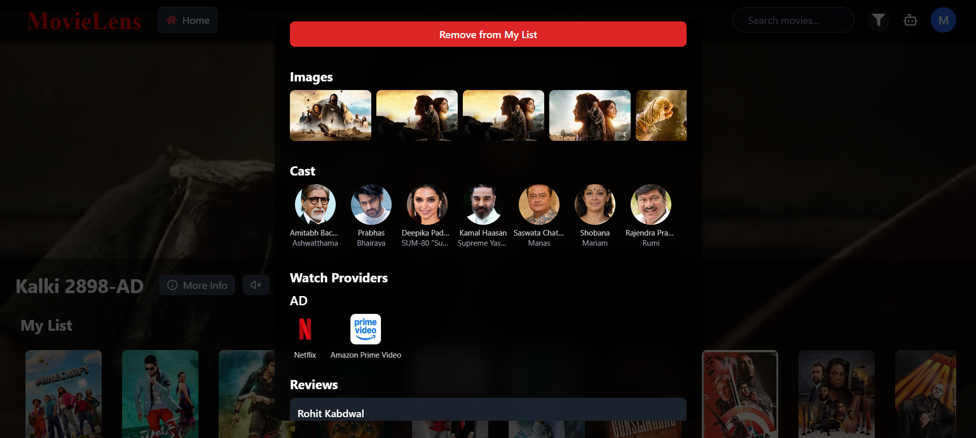 MovieLens GPT screenshot 6