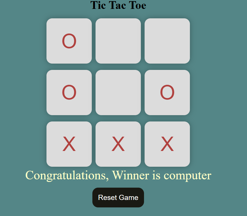 Tic Tac Toe screenshot 1